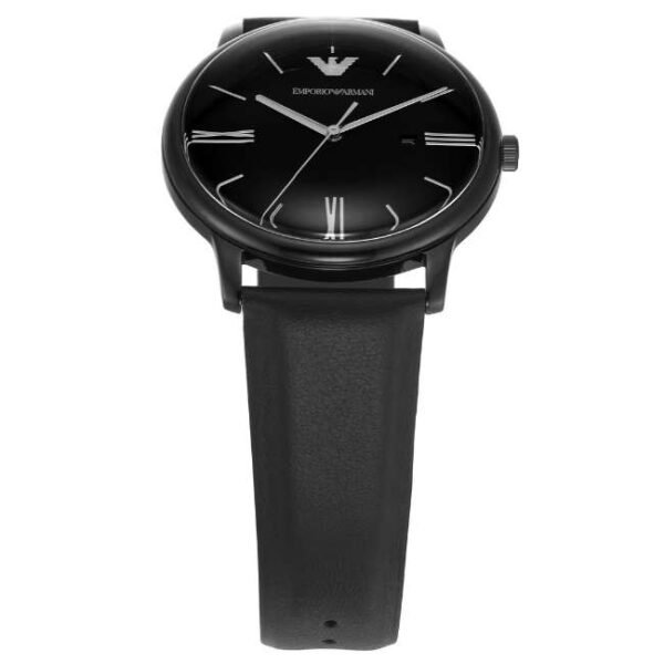 Emporio Armani Round Black Men Watch Ar11573