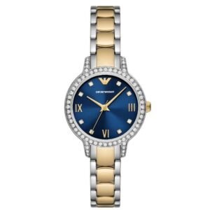 Emporio Armani Round Blue Women Watch Ar11576