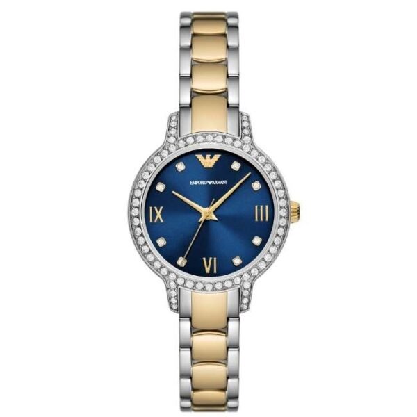 Emporio Armani Round Blue Women Watch Ar11576
