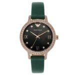 Emporio Armani Round Green Women Watch Ar11577