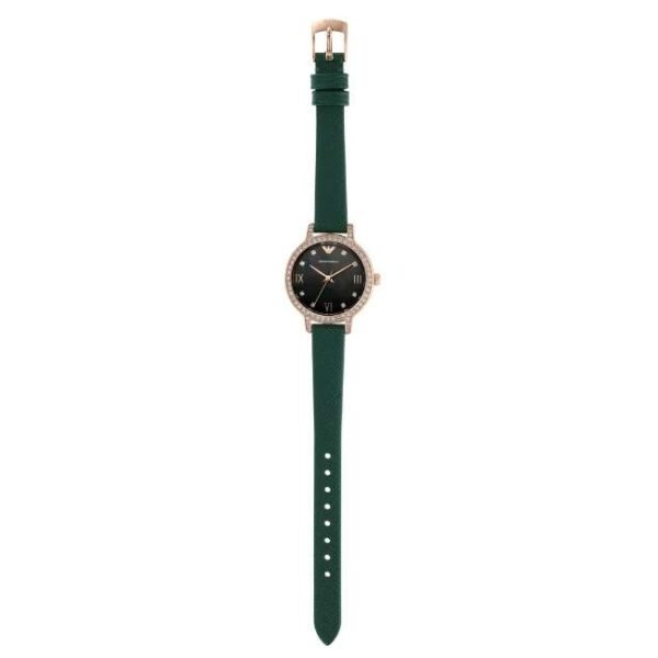Emporio Armani Round Green Women Watch Ar11577