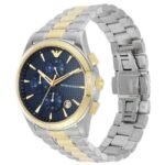 Emporio Armani Round Black, Red Men Watch Ar11579