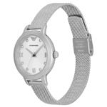 Emporio Armani Round Silver Women Watch Ar11584