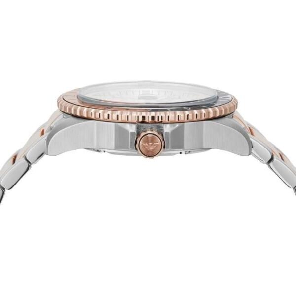 Emporio Armani Round White Men Watch Ar11591