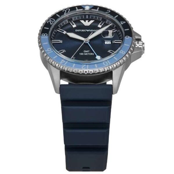 Emporio Armani Round Blue Men Watch Ar11592