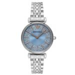 Emporio Armani Round Blue Women Watch Ar11594