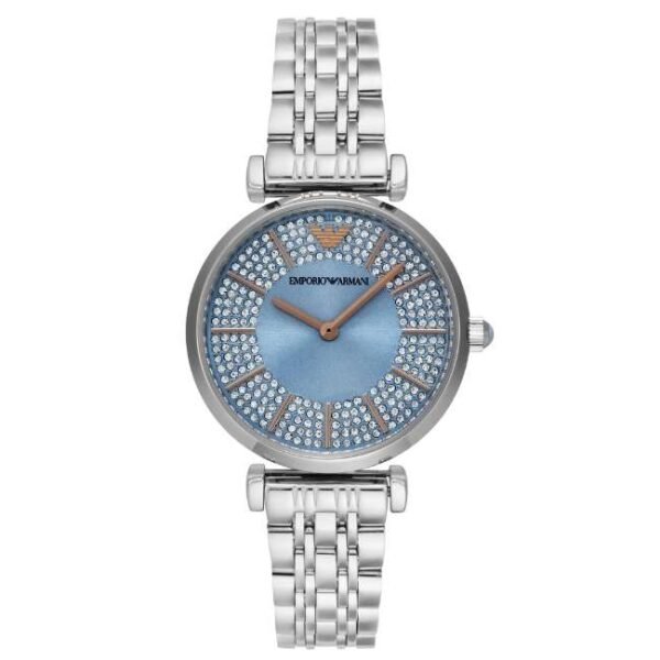 Emporio Armani Round Blue Women Watch Ar11594