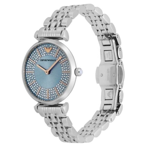 Emporio Armani Round Blue Women Watch Ar11594
