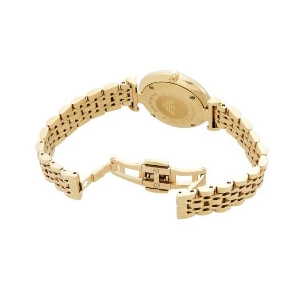 Emporio Armani Round Cream Women Watch Ar11608