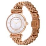 Emporio Armani Round Mother Of Pearl Women Watch Ar1909
