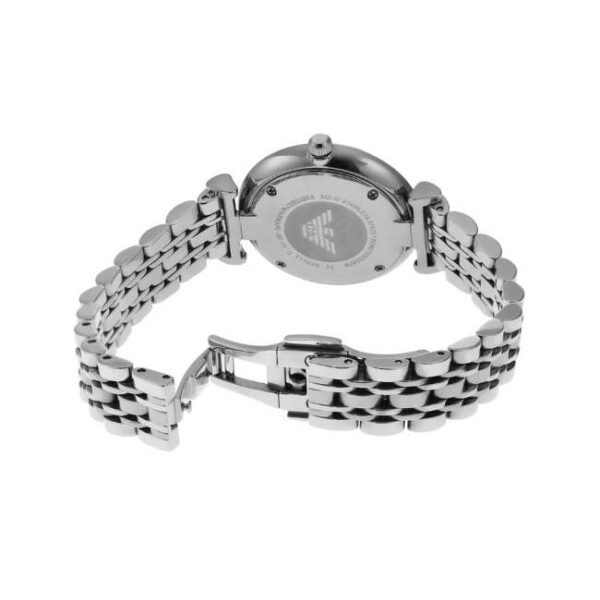 Emporio Armani Round White Women Watch Ar1925