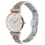 Emporio Armani Round White Women Watch Ar1926