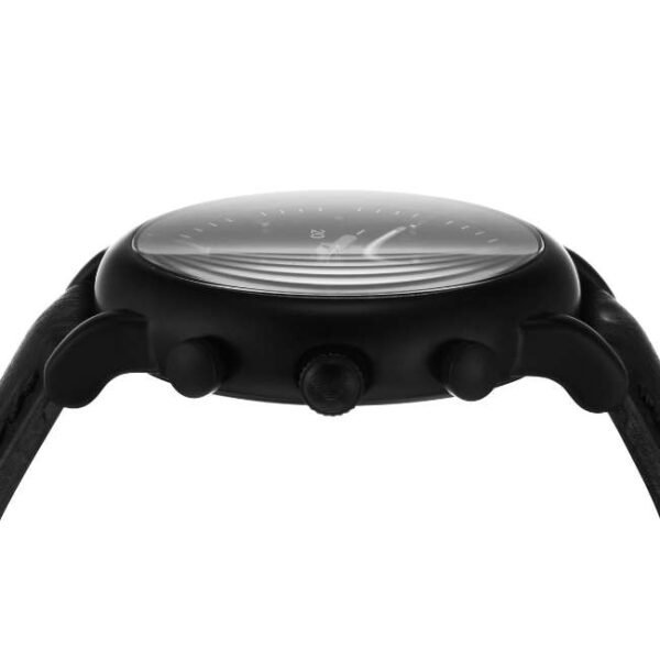 Emporio Armani Round Black Men Watch Ar1970