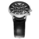 Emporio Armani Round Black Men Watch Ar2447