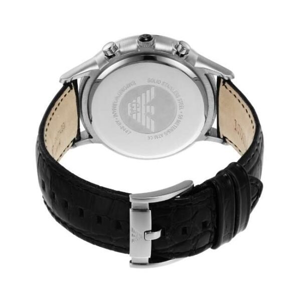 Emporio Armani Round Black Men Watch Ar2447