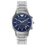 Emporio Armani Round Blue Men Watch Ar2448