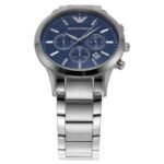 Emporio Armani Round Blue Men Watch Ar2448