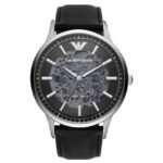 Emporio Armani Round Black Men Watch Ar60038