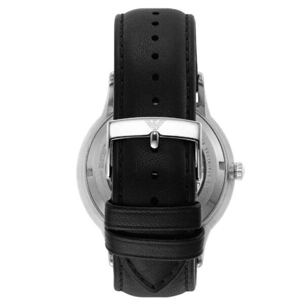 Emporio Armani Round Black Men Watch Ar60038