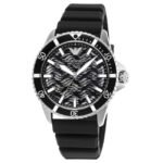 Emporio Armani Round Black Men Watch Ar60062