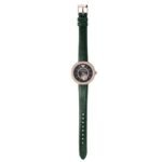 Emporio Armani Round Black Mother Of Pearl Women Watch Ar60069