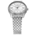 Emporio Armani Round White Men Watch Ar60076