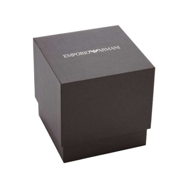 Emporio Armani Round White Men Watch Ar60076