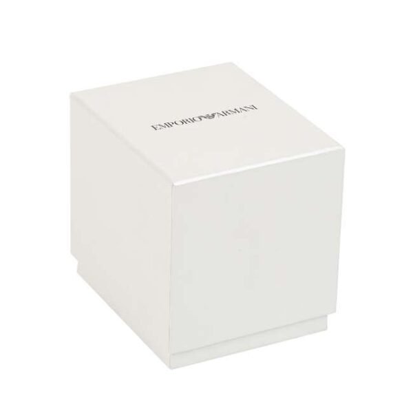 Emporio Armani Round Black Men Watch Ar70002