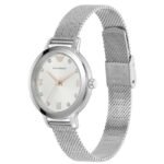 Emporio Armani Round Silver Women Watch Ar80065Set