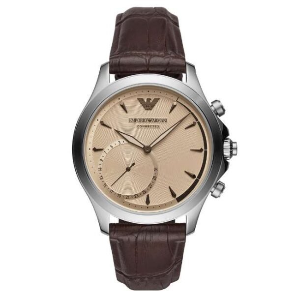 Emporio Armani Round Silver Men Watch Art3014