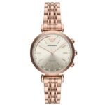 Emporio Armani Round Gray Women Watch Art3026