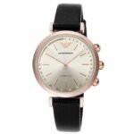 Emporio Armani Round Gray Women Watch Art3027