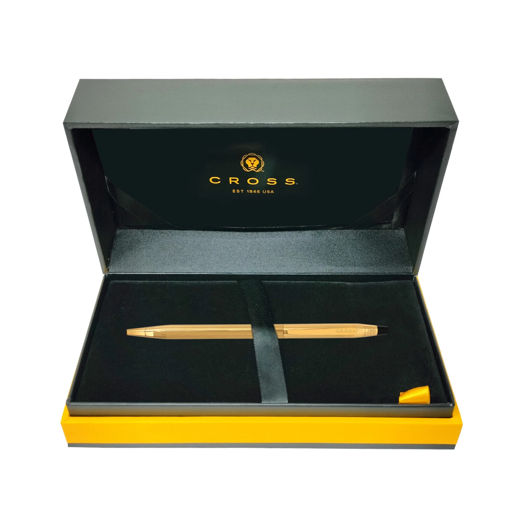 Cross Pen Classic Century 23kt PVD gold plated Ballpoint pen with 23kt gold plated appointments