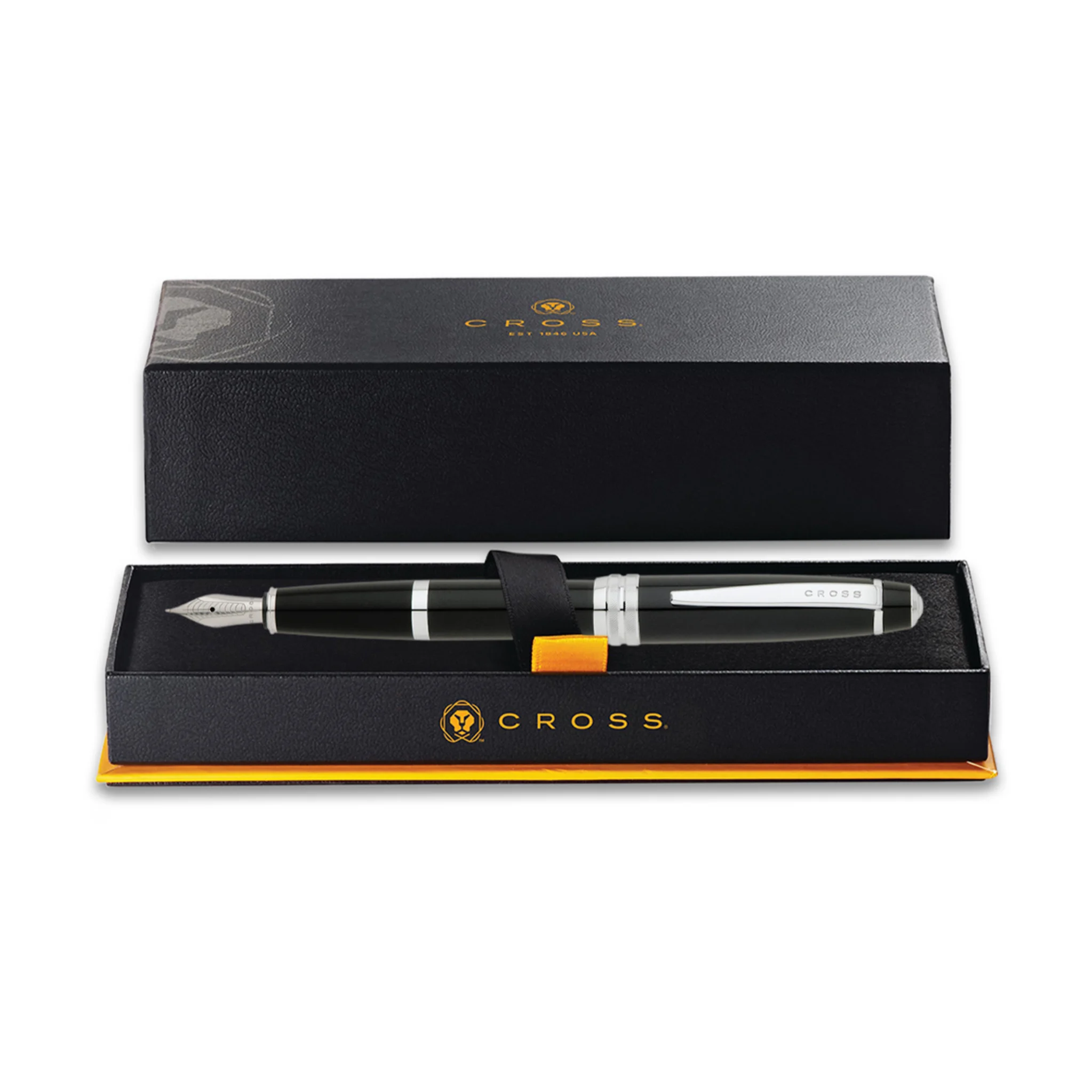 Cross Pen Bailey Black/C FP Med Nib-SST