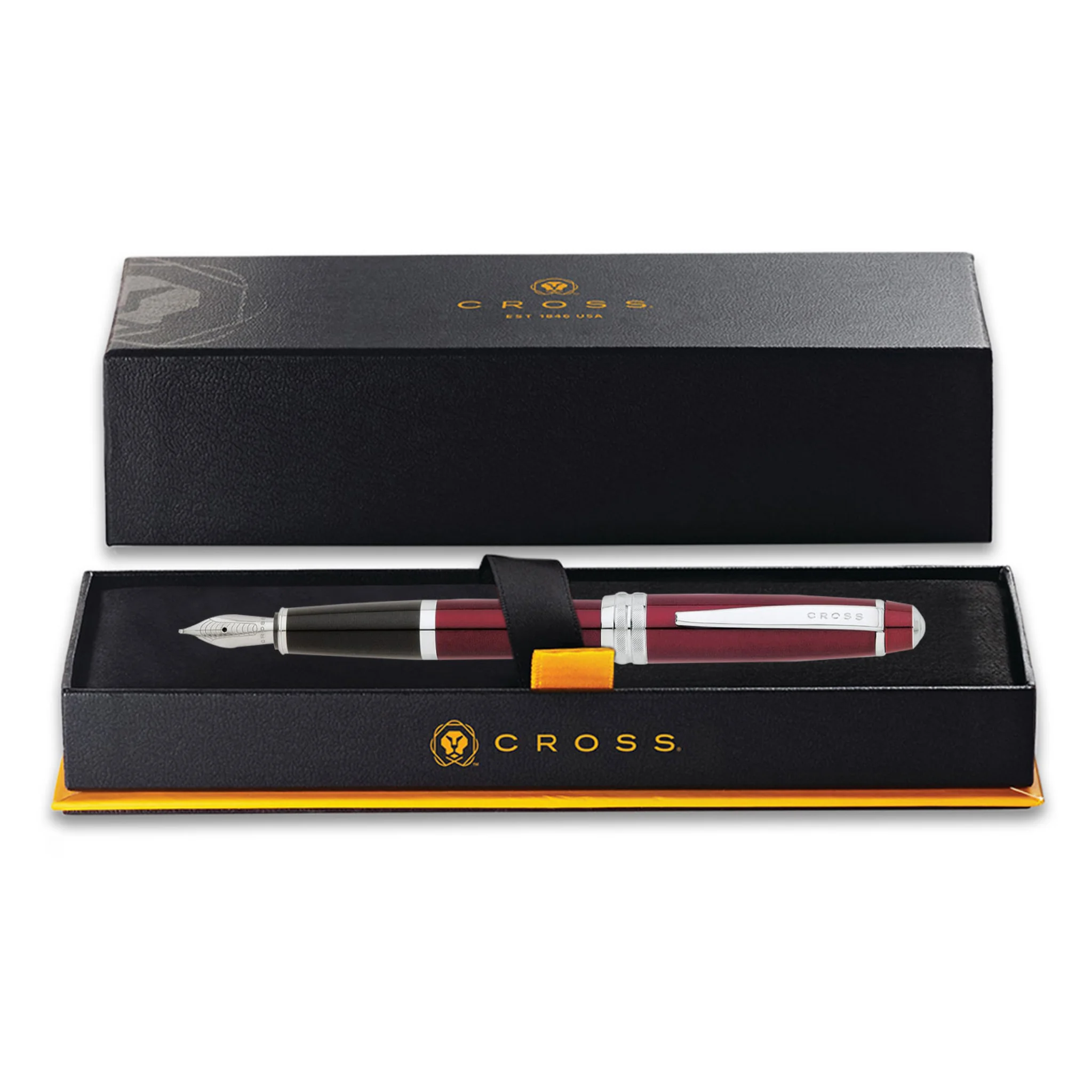 Cross Pen Bailey Red/C FP Med Nib-SST