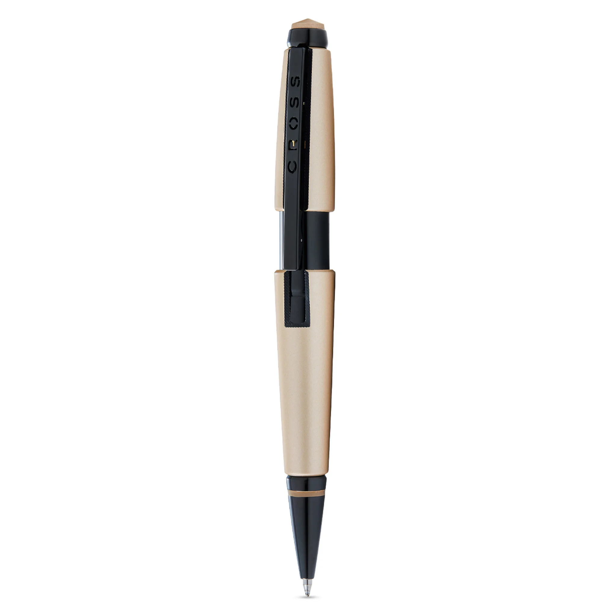 Cross Pen Edge Hazelnut Matt Lacquer Rollingball Pen With PVD Ap