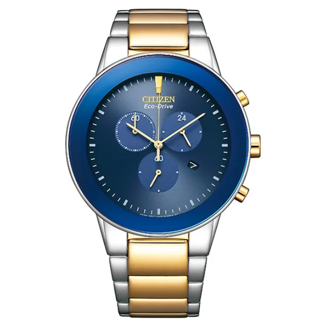 Citizen Eco-Drive Blue Watch For Men -AT2244-84L