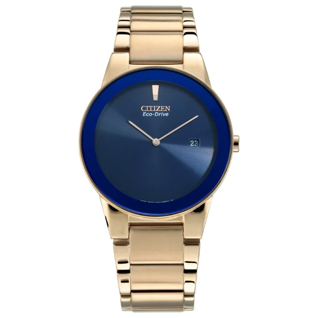 Citizen Eco-Drive Blue Watch For Men -AU1066-80L