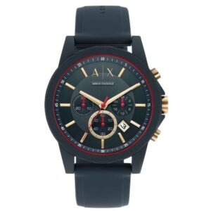 Armani Exchange Round Blue Men Watch Ax1335