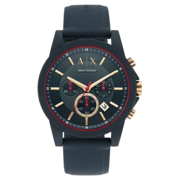 Armani Exchange Round Blue Men Watch Ax1335