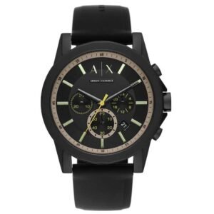 Armani Exchange Round Black Men Watch Ax1343