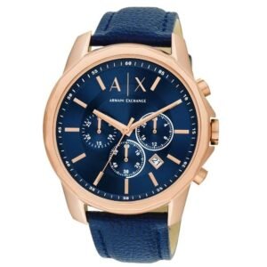 Armani Exchange Round Blue Men Watch Ax1723