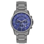 Armani Exchange Round Blue Men Watch Ax1731