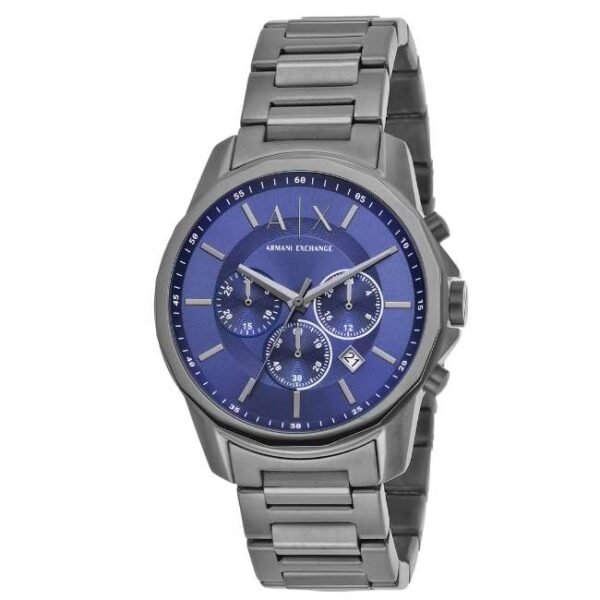 Armani Exchange Round Blue Men Watch Ax1731