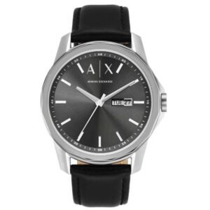 Armani Exchange Round Gray Men Watch Ax1735