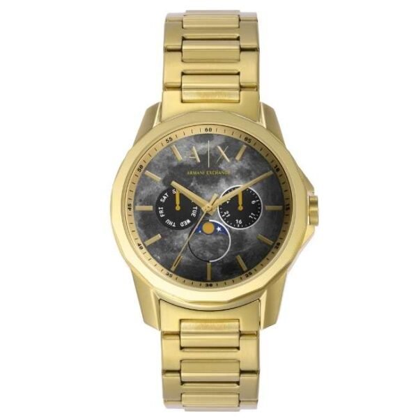 Armani Exchange Round Gray Men Watch Ax1737