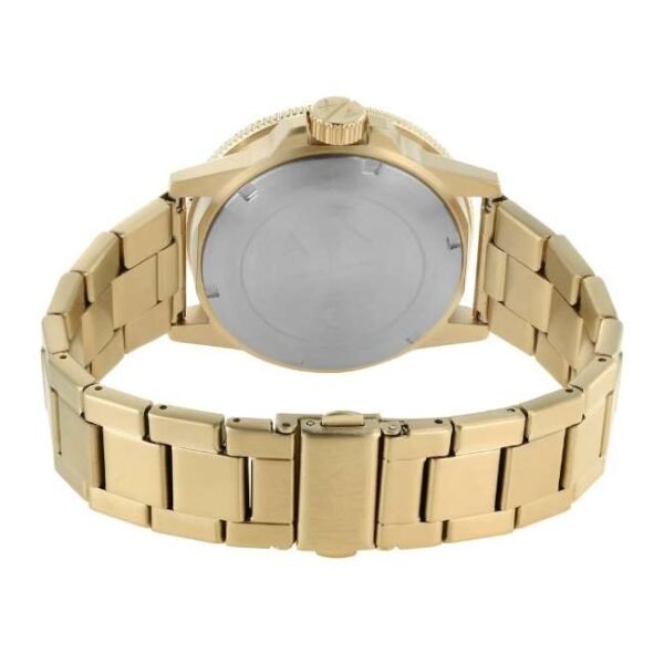 Armani Exchange Round Gold Men Watch Ax1854