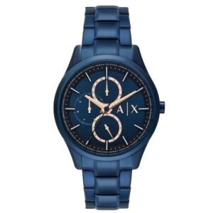 Armani Exchange Round Blue Men Watch Ax1881