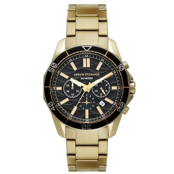 Armani Exchange Round Black Men Watch Ax1958