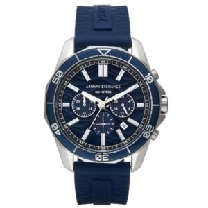Armani Exchange Round Blue Men Watch Ax1960